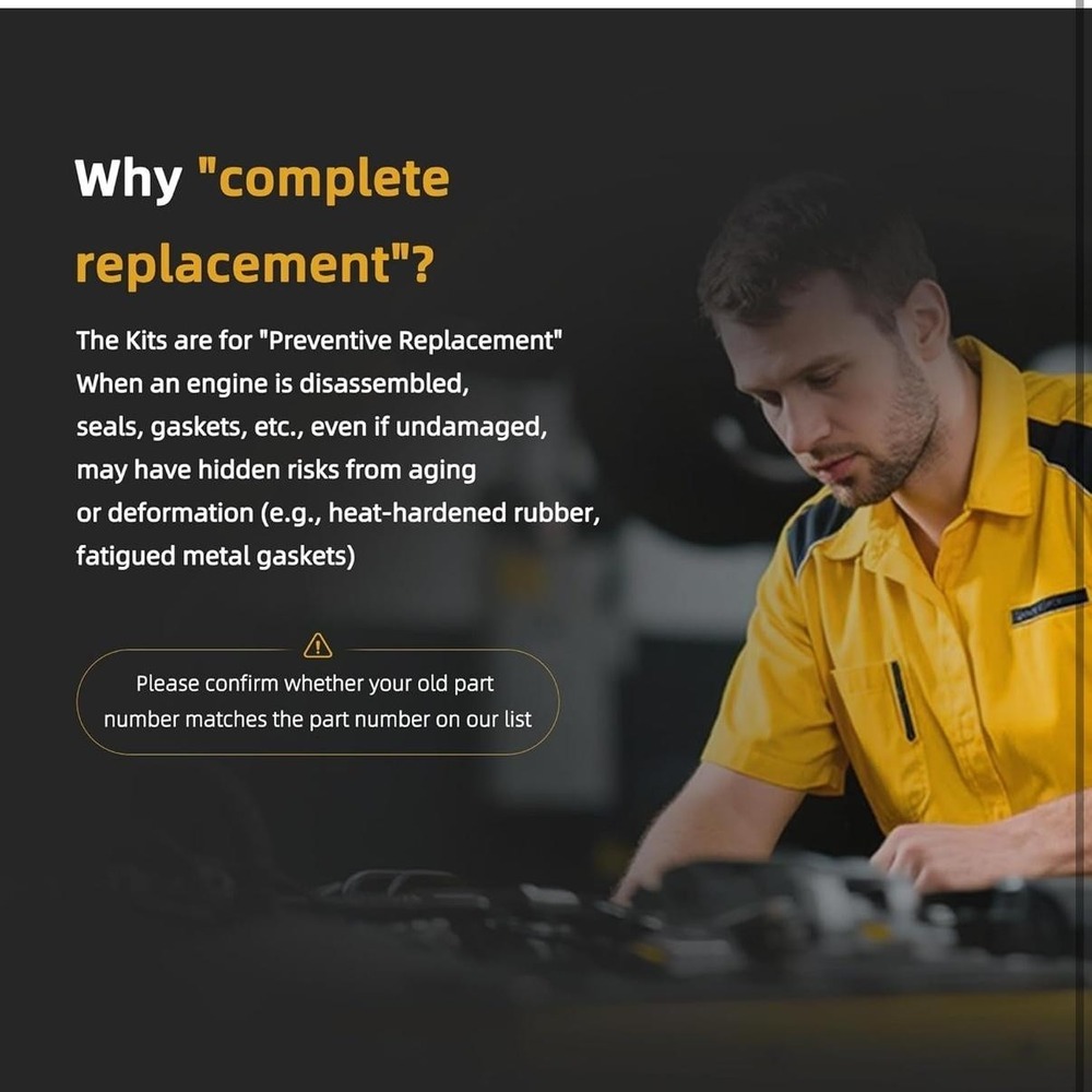 JAVOUKA Head Gasket Set Bolts Valves HS26554PT 1.6L Hyundai Kia Accent Rio Black - Picture 6 of 12